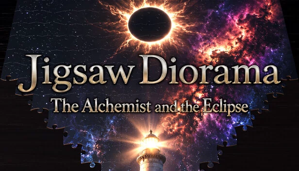 拼图立体模型：炼金术士与日食（Jigsaw Diorama: The Alchemist and the Eclipse） 游戏封面