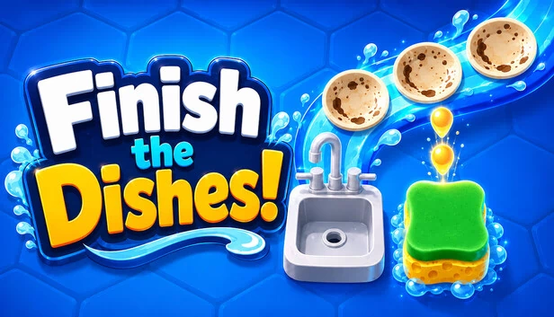 完成洗碗！（Finish The Dishes!） 游戏封面