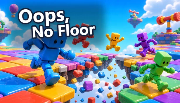 哎呀，没有地板！（Oops, No Floor!） 游戏封面