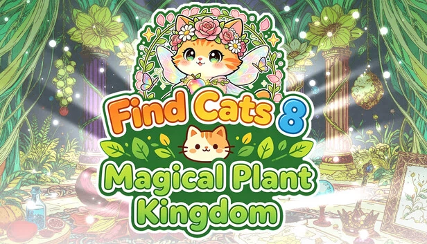 找猫8：魔法植物王国（Find Cats 8 Magical Plant Kingdom） 游戏封面