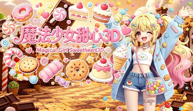 魔法少女甜心3D（魔法少女甜心3D Magical Girl Sweetheart 3D） 游戏封面
