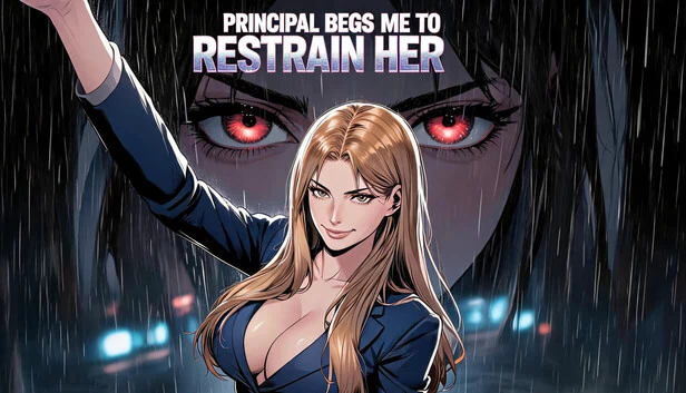 校长求我克制她(Principal Begs Me to Restrain Her) 游戏封面