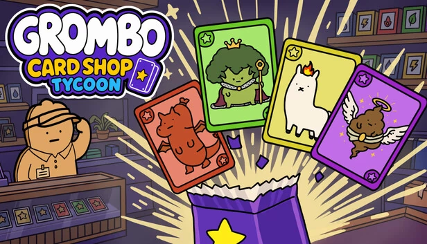 格罗博卡牌商店大亨（Grombo Card Shop Tycoon） 游戏封面