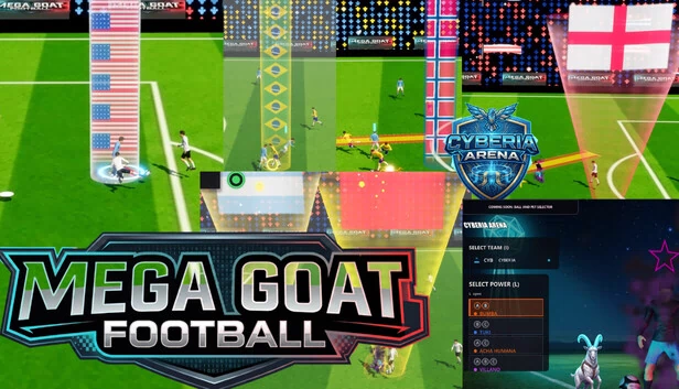 MEGA GOAT FOOTBALL：赛博利亚竞技场（MEGA GOAT FOOTBALL: Cyberia Arena） 游戏封面