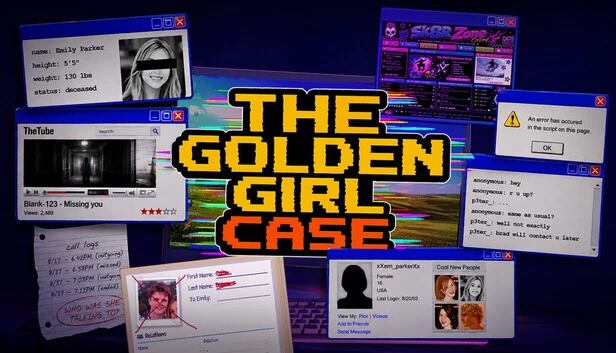 金发女郎案件（The Golden Girl Case） 游戏封面