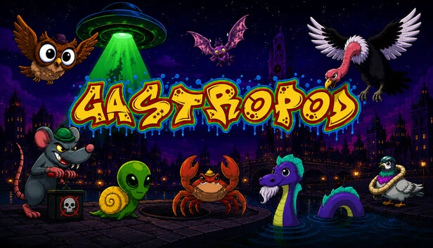 腹足类外星冒险（Gastropod Alien Adventures） 游戏封面