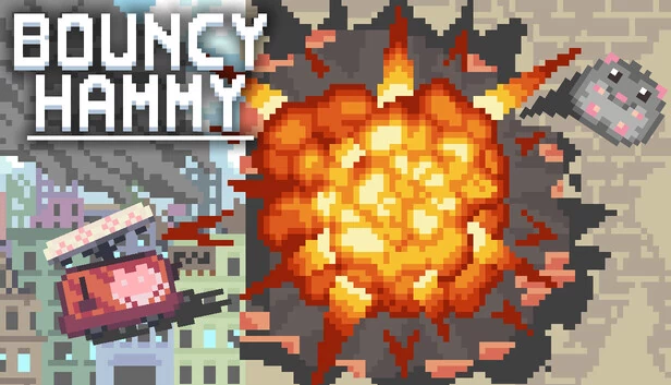 弹跳哈米（Bouncy Hammy） 游戏封面