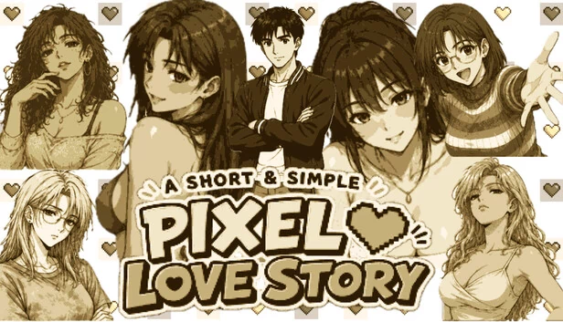 一段简短而简单的像素爱情故事（A Short & Simple Pixel Love Story） 游戏封面