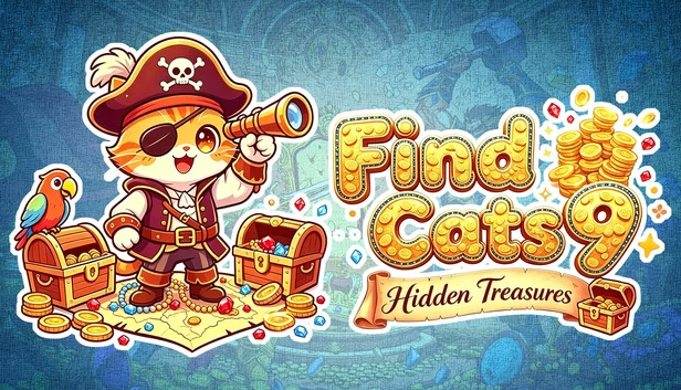 找猫9：隐藏宝藏（Find Cats 9: Hidden Treasures） 游戏封面