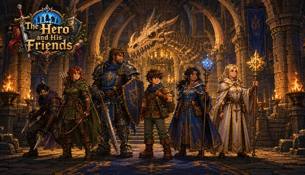英雄与他的朋友们（The Hero and His Friends） 游戏封面