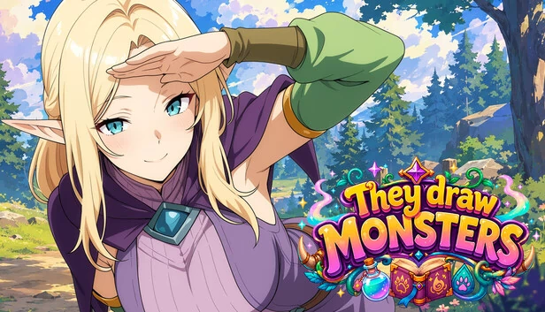 他们画怪物（They Draw Monsters） 游戏封面