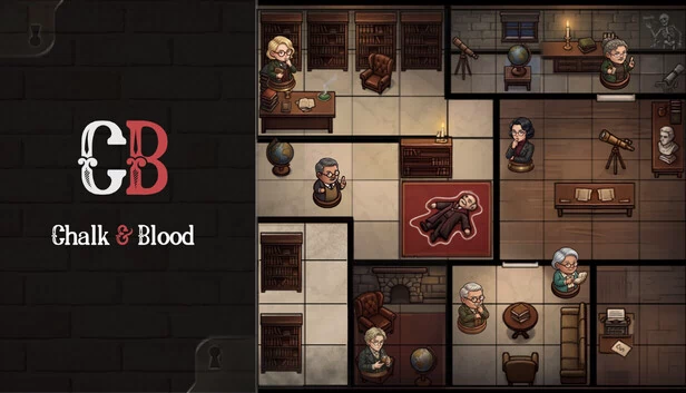 粉笔与鲜血（Chalk & Blood） 游戏封面