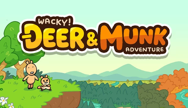 古怪！鹿与花栗鼠大冒险（Wacky! Deer & Munk Adventure） 游戏封面