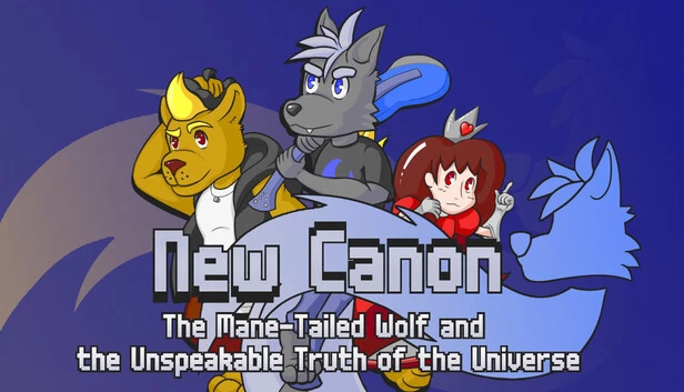 新正典：鬃毛狼与宇宙不可言说的真相（New Canon: The Mane-Tailed Wolf and the Unspeakable Truth of the Universe） 游戏封面