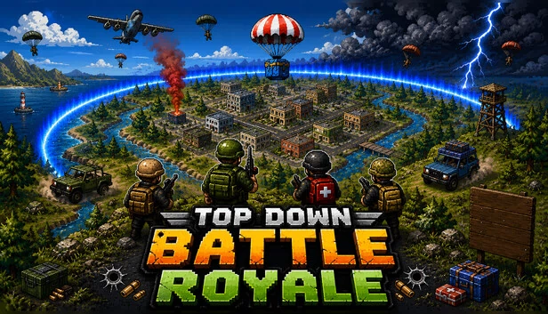 俯视大逃杀 2D（Top Down Battle Royale 2D） 游戏封面