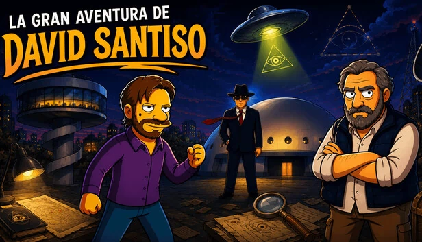 大卫·桑蒂索的大冒险（La gran aventura de David Santiso） 游戏封面