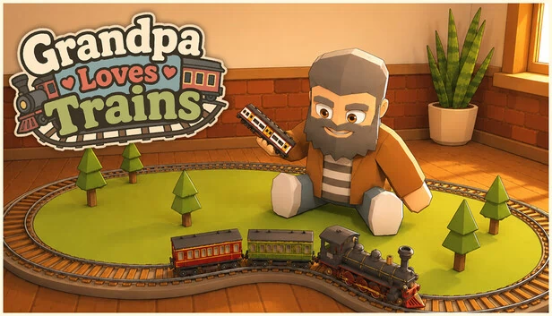 爷爷爱火车（Grandpa Loves Trains） 游戏封面