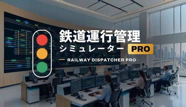 铁路调度员Pro（鉄道運行管理シミュレーターPro - Railway Dispatcher Pro -） 游戏封面