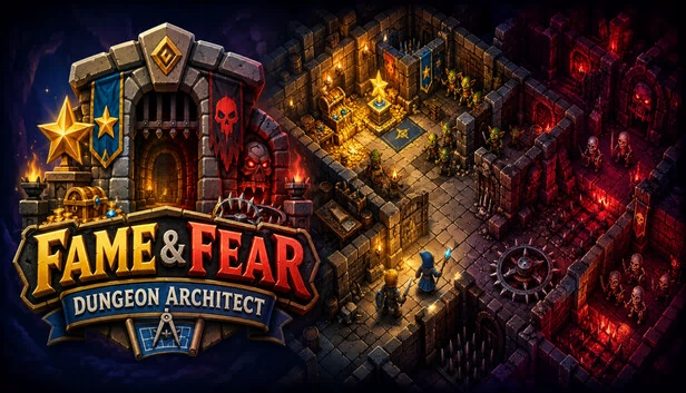 名望与恐惧:地牢建筑师(Fame & Fear: Dungeon Architect) 游戏封面