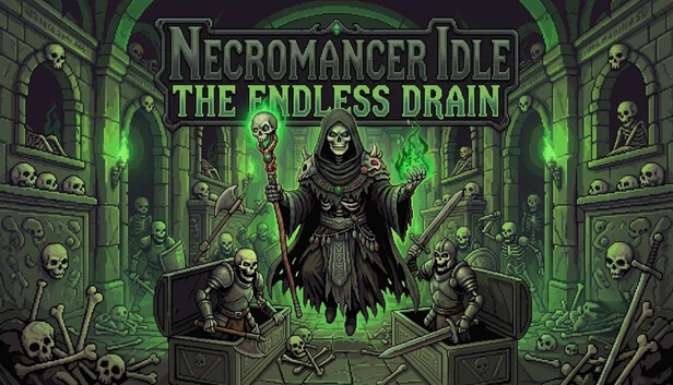 死灵法师放置：无尽汲取（Necromancer Idle: The Endless Drain） 游戏封面