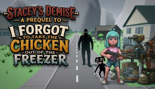 Stacey的陨落 - 《我忘了把鸡从冰箱里拿出来》的前传（Stacey's Demise - A Prequel to I FORGOT TO TAKE THE CHICKEN OUT OF THE FREEZER） 游戏封面