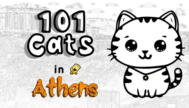 隐藏宠物：雅典的101只猫（Hidden Pets: 101 Cats in Athens） 游戏封面