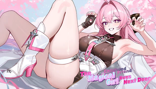 隔壁住着魔法少女青梅竹马（The Magical girl Childhood friend lives Next Door） 游戏封面