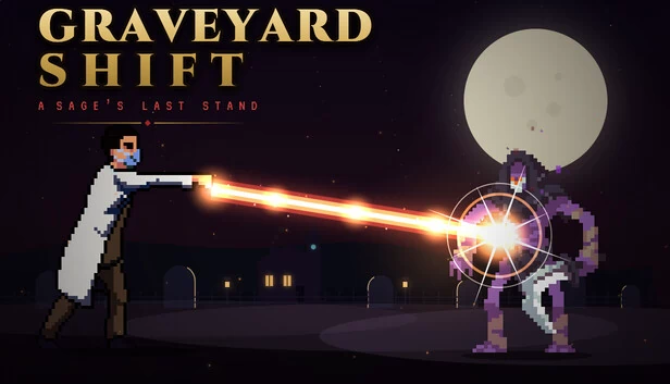 守夜人：贤者的最后坚守（Graveyard Shift: A Sage's Last Stand） 游戏封面