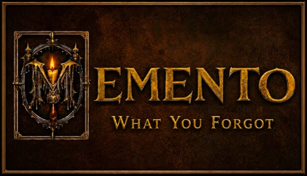 记忆：你所遗忘的（Memento: What You Forgot） 游戏封面