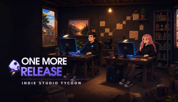 最后一次发行:独立工作室大亨(One More Release: Indie Studio Tycoon) 游戏封面