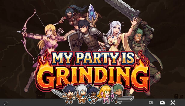 我的派对在刷级（My Party Is Grinding） 游戏封面