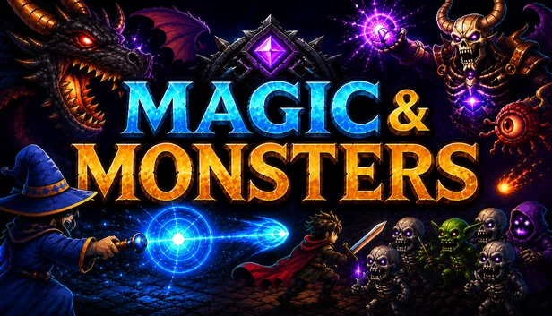 魔法与怪物（MAGIC & MONSTERS） 游戏封面