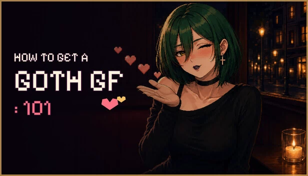 如何获得哥特女友：101（How To Get A Goth GF: 101） 游戏封面
