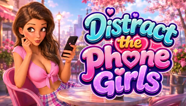 分散电话女孩们的注意力（Distract The Phone Girls） 游戏封面