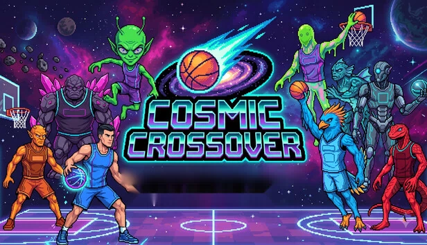 宇宙穿越：肉鸽篮球（Cosmic Crossover: Roguelike Basketball） 游戏封面