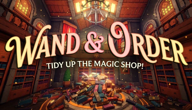 魔杖与秩序：整理魔法商店！（Wand & Order: Tidy up the magic shop!） 游戏封面