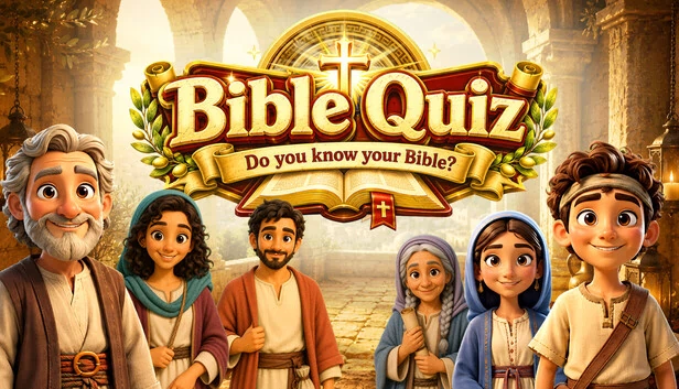 圣经问答 - 你了解你的圣经吗？（Bible Quiz Trivia - Do you know your Bible?） 游戏封面