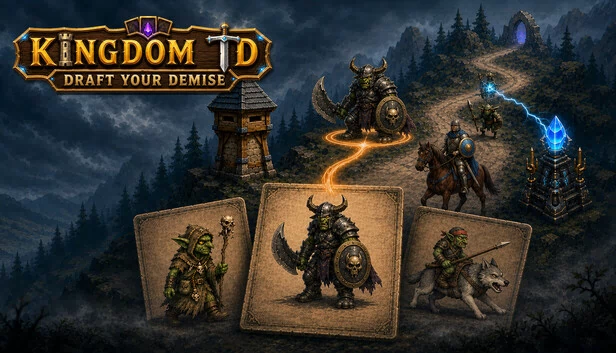 王国塔防：自掘坟墓（Kingdom TD: Draft Your Demise） 游戏封面