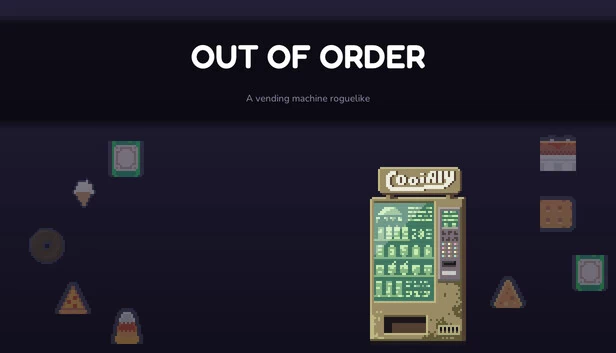 乱序 - 自动售货机 Roguelike（Out Of Order - A Vending Machine Roguelike） 游戏封面