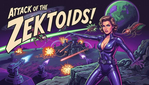 Zektoids 的进攻！（Attack of the Zektoids!） 游戏封面