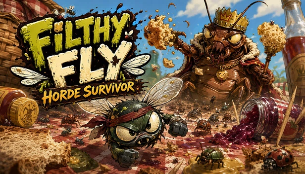肮脏苍蝇：群尸幸存者（Filthy Fly: Horde Survivor） 游戏封面