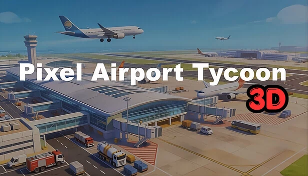 像素机场大亨3D（Pixel Airport Tycoon 3D） 游戏封面