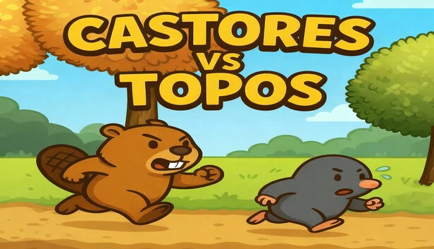海狸 vs 鼹鼠（Castores vs Topos） 游戏封面