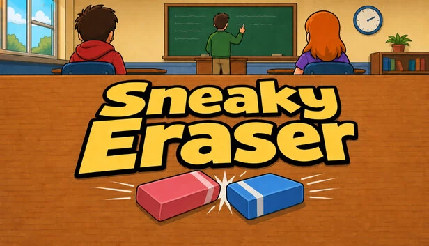 潜行橡皮擦（Sneaky Eraser） 游戏封面