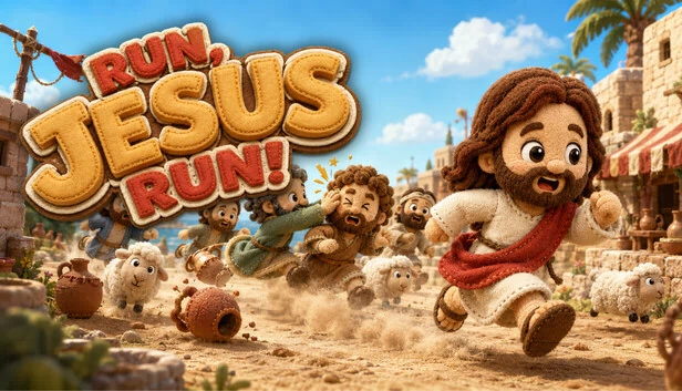 奔跑吧，耶稣！（Run, Jesus, Run!） 游戏封面