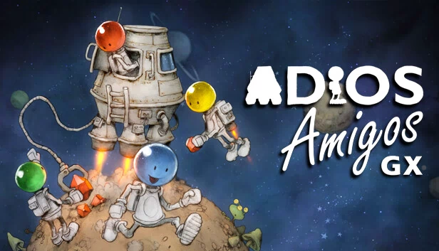 再见朋友们：银河探险家（ADIOS Amigos: Galactic Explorers） 游戏封面