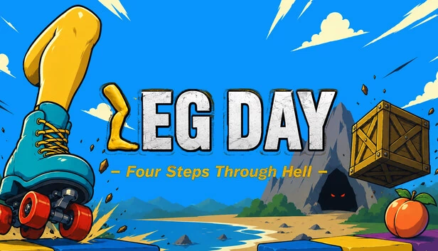 腿部训练日：地狱四步（LEG DAY: Four Steps Through Hell） 游戏封面