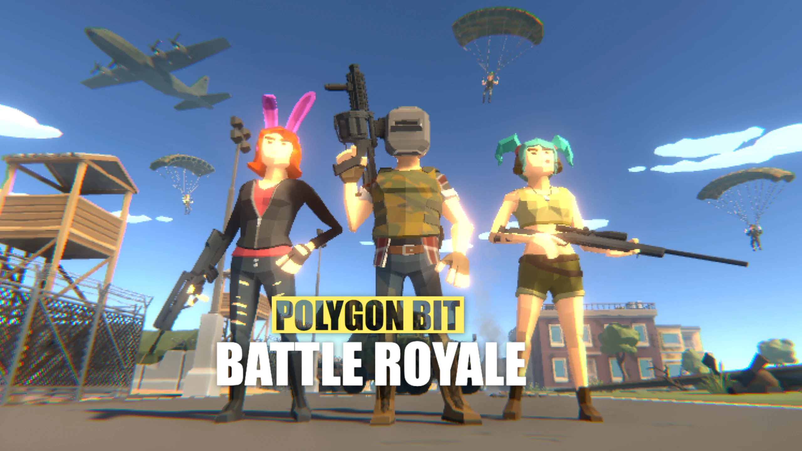 多边形比特大逃杀（Polygon Bit Battle Royale） 游戏封面