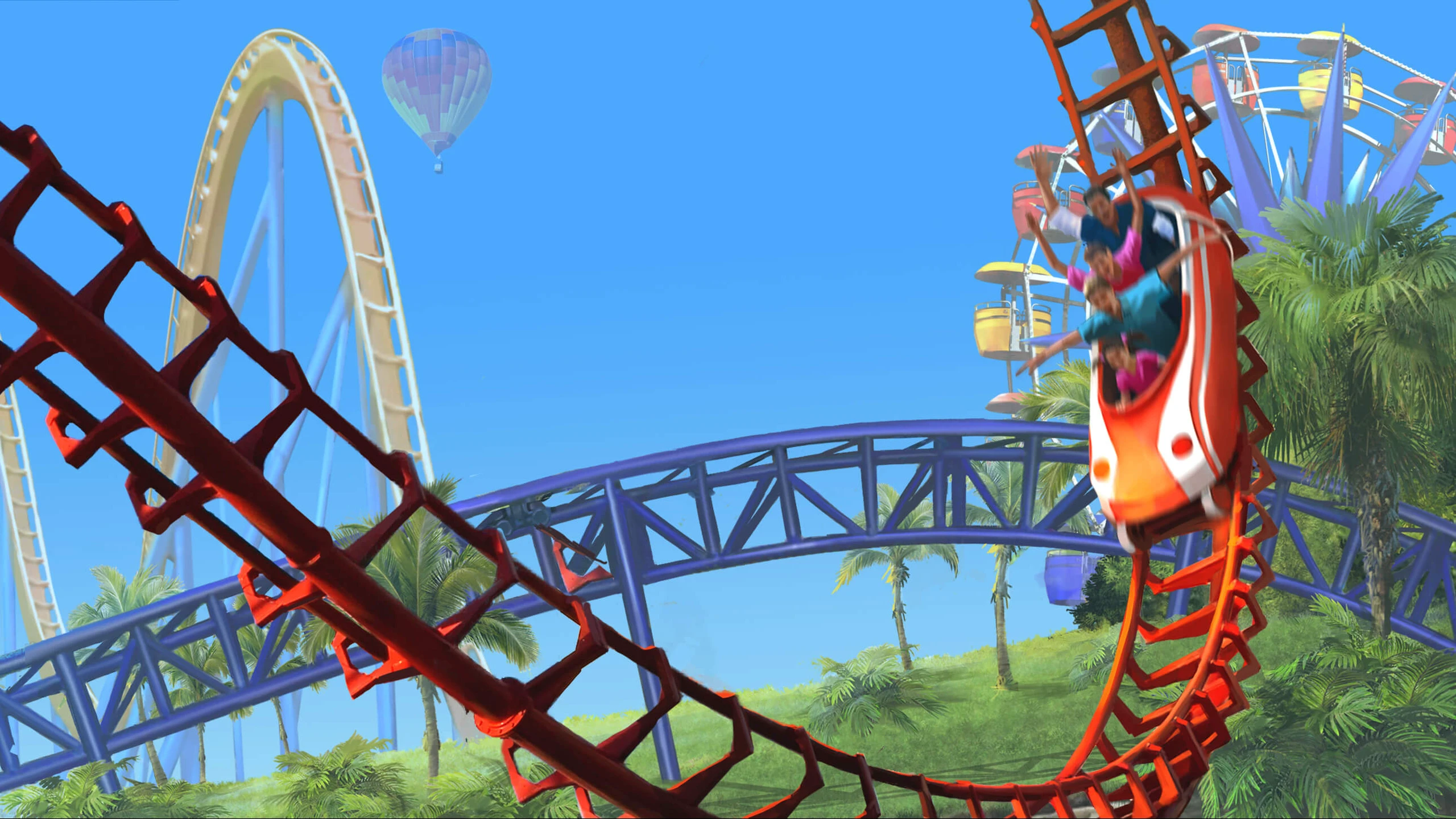 过山车大亨：冒险（RollerCoaster Tycoon Adventures） 游戏封面