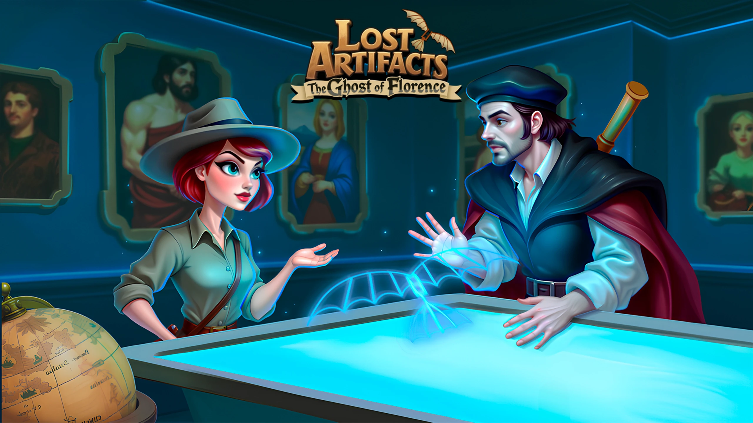 失落的神器7：佛罗伦萨的幽灵 收藏版（Lost Artifacts 7: The Ghost of Florence Collector's Edition） 游戏封面
